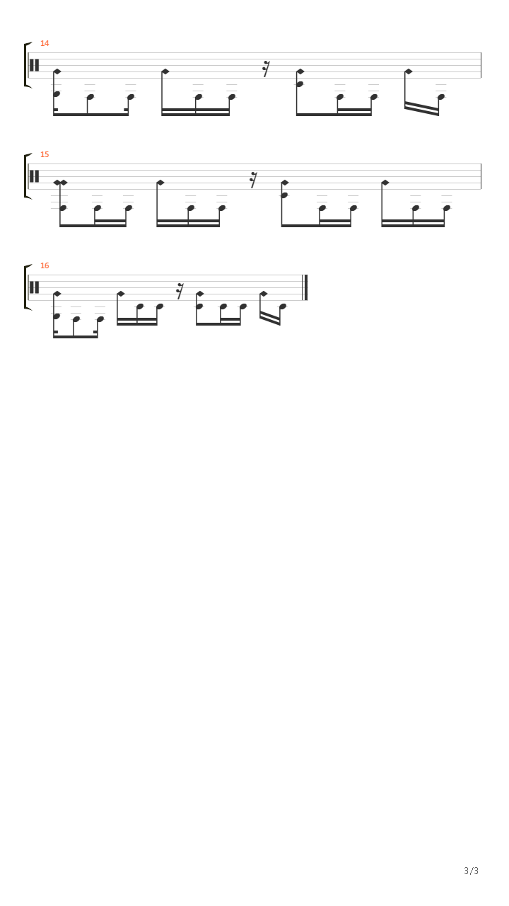 Plasmaterial吉他谱