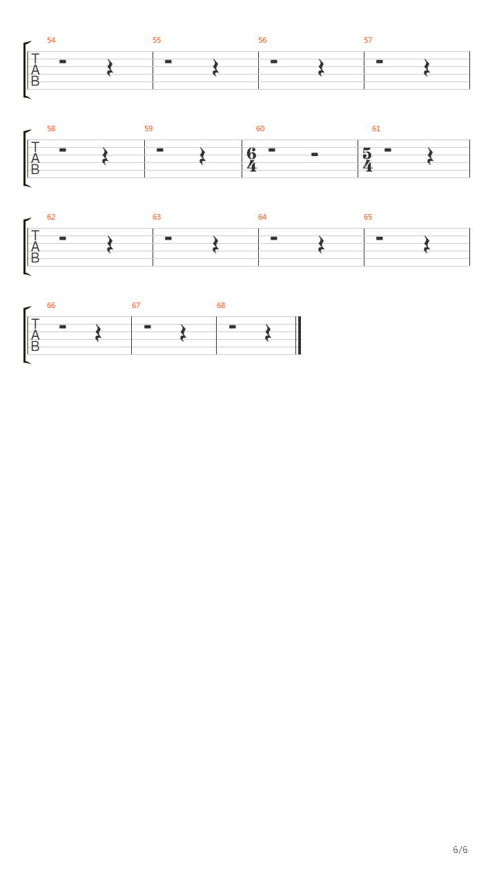 King吉他谱