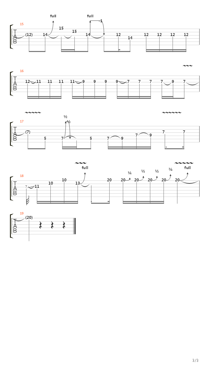 Love Song (Solo Played by David Escobar)吉他谱