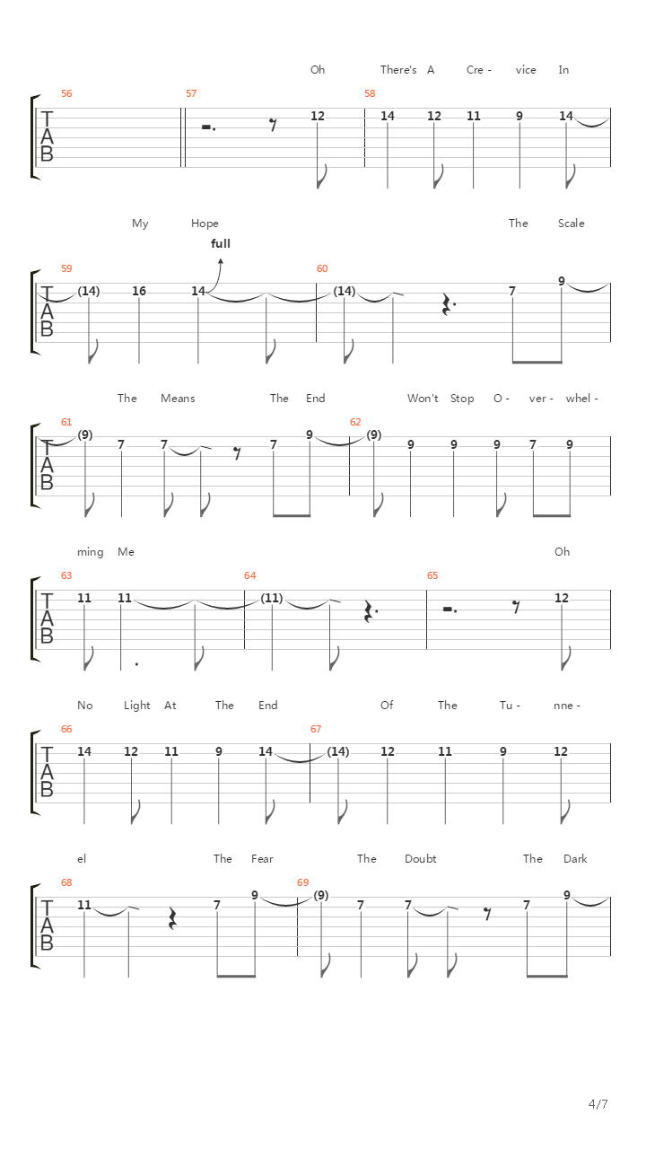 Eclipse吉他谱