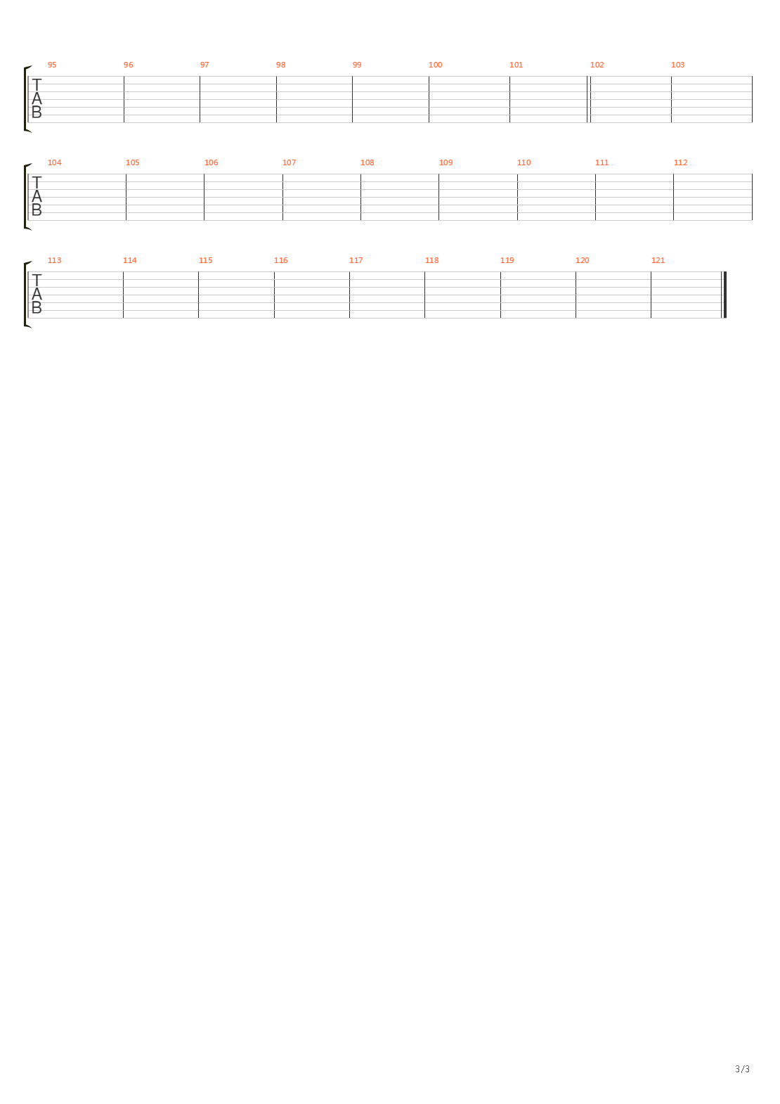 Embers吉他谱