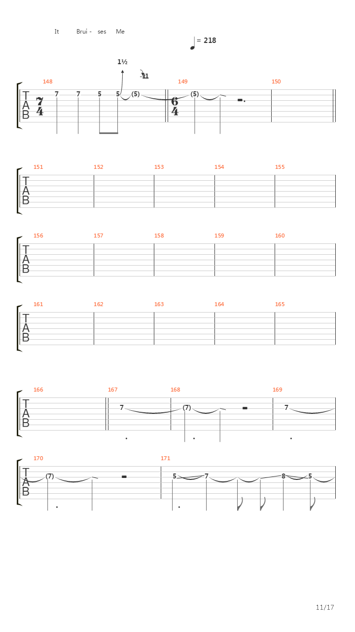 Singularity吉他谱