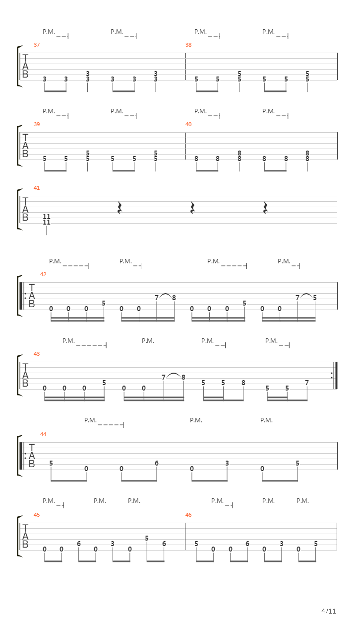 Panobhobia吉他谱