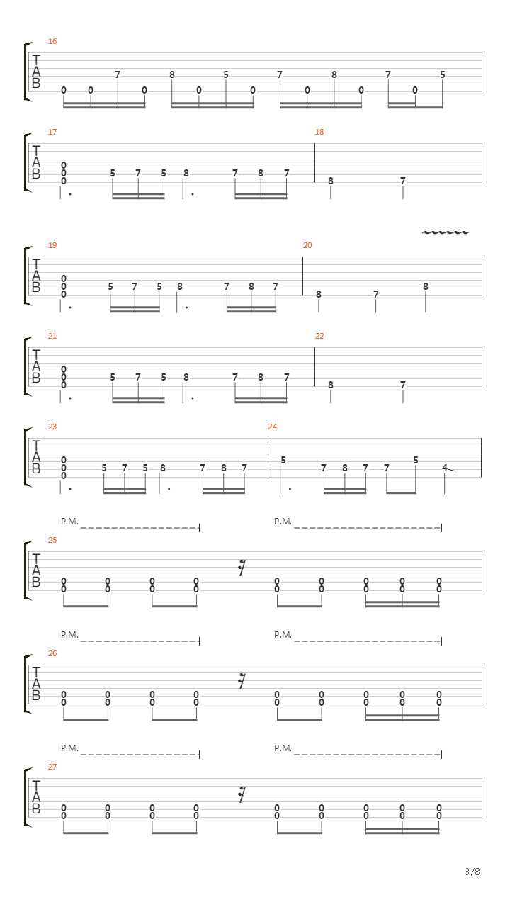 Habeas Corpus吉他谱