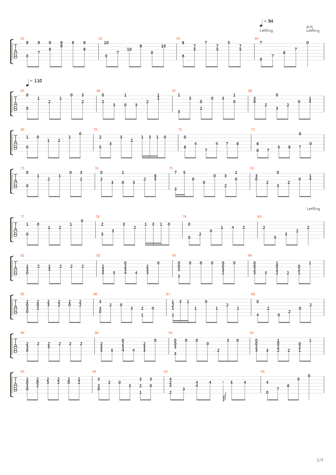 Gottingen吉他谱