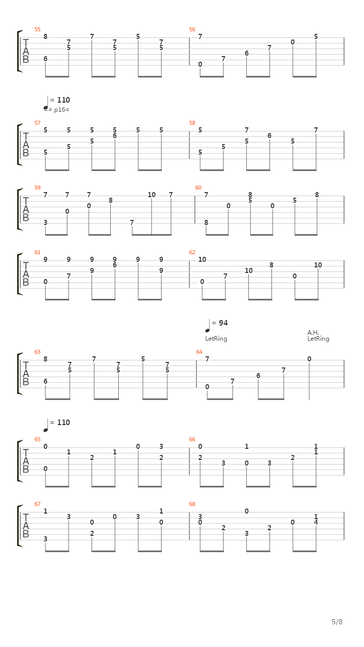 Gottingen吉他谱