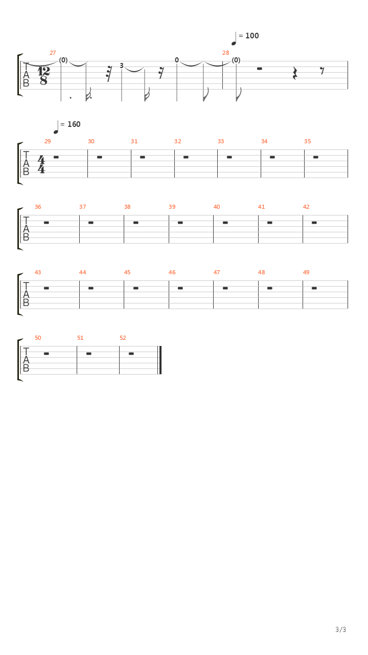 Polythene Pam吉他谱