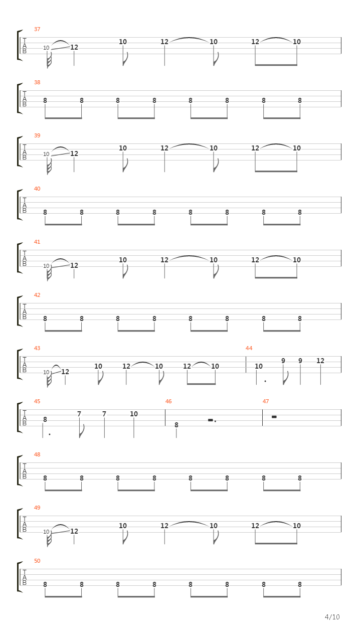 Slow Down吉他谱