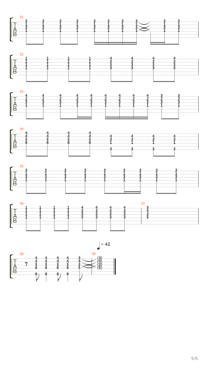 The Long And Winding Road吉他谱