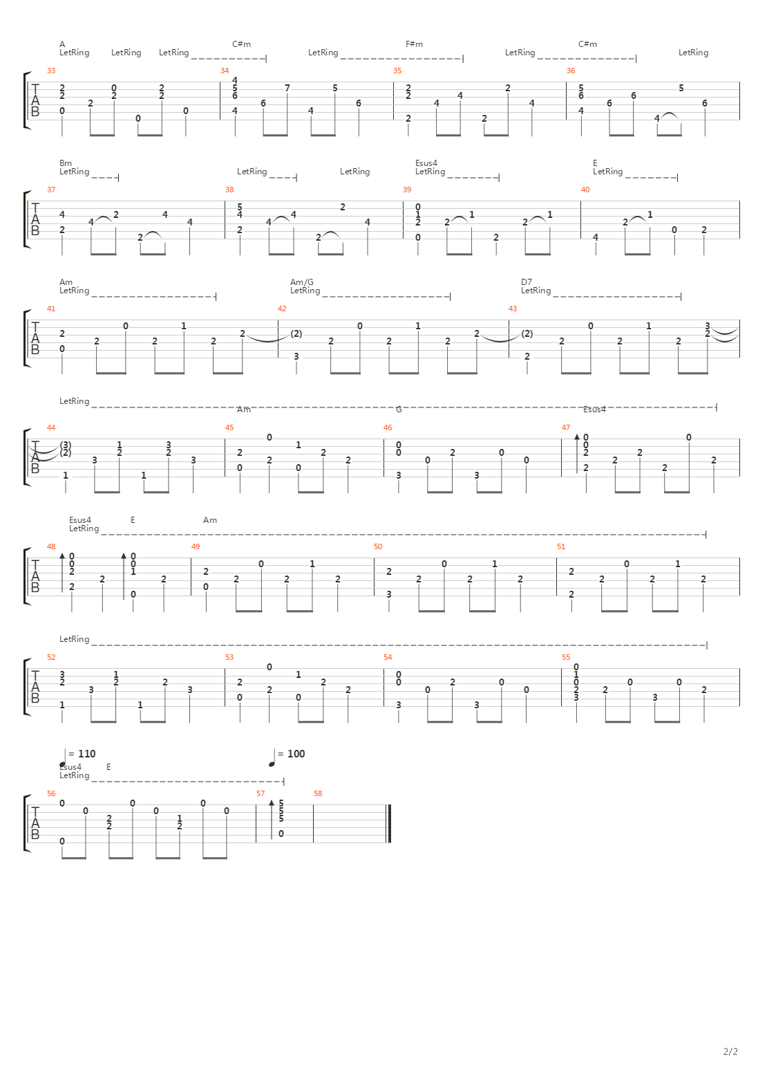 While My Guitar Gently Weeps吉他谱