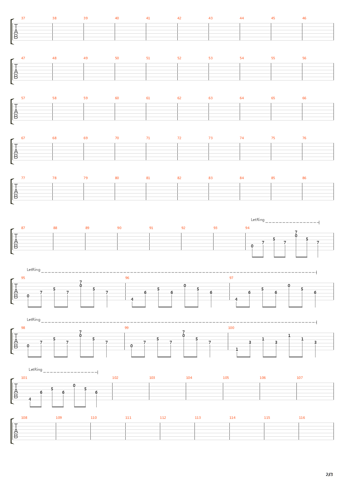 Carbonized in Cruciform吉他谱