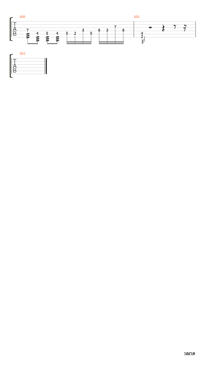 Statutory Ape吉他谱