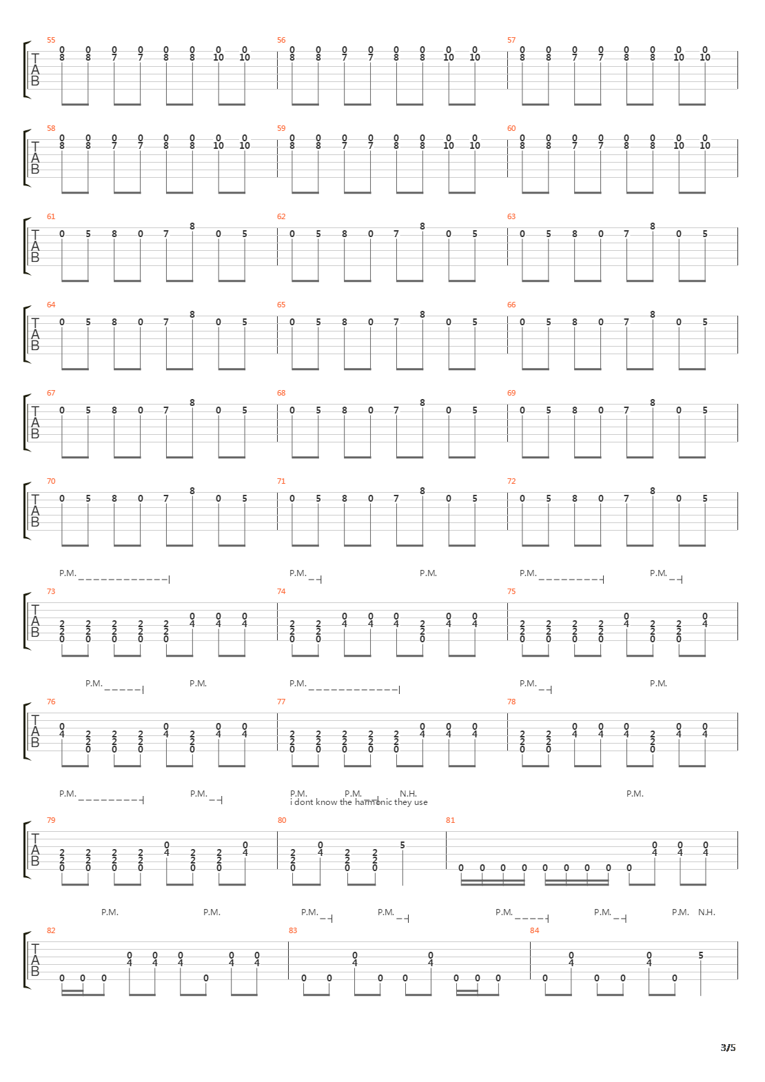 You Know Who's Seatbelt吉他谱