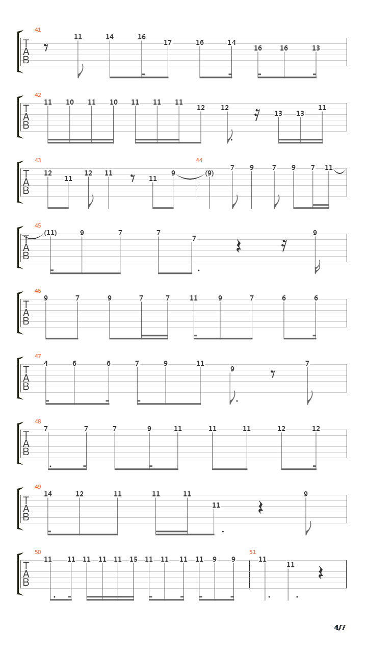 Tsumetai Hana (Cold Flower)吉他谱