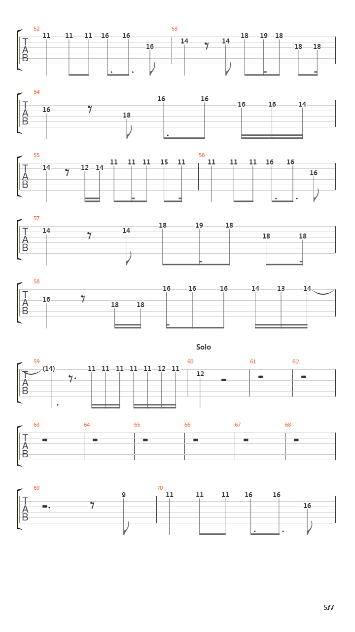 Tsumetai Hana (Cold Flower)吉他谱