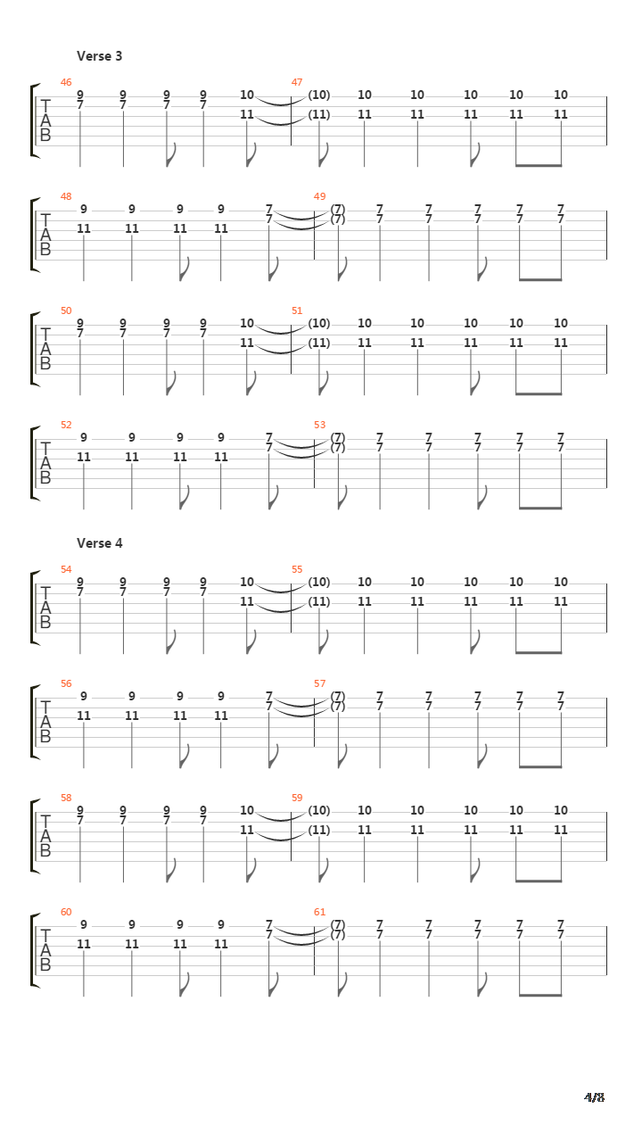 Radio吉他谱