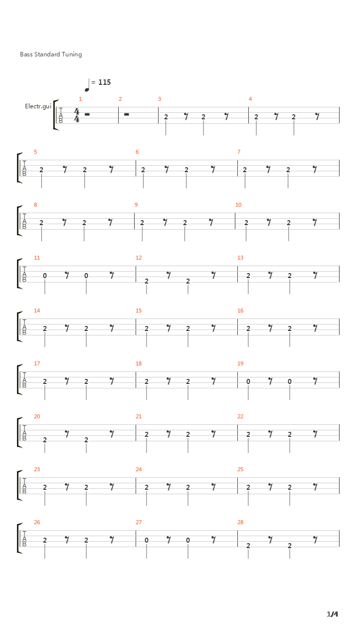 Kyoto Song吉他谱