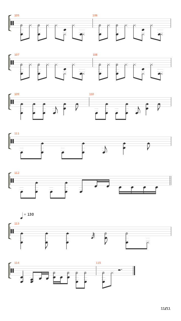 Hang You From the Heavens吉他谱