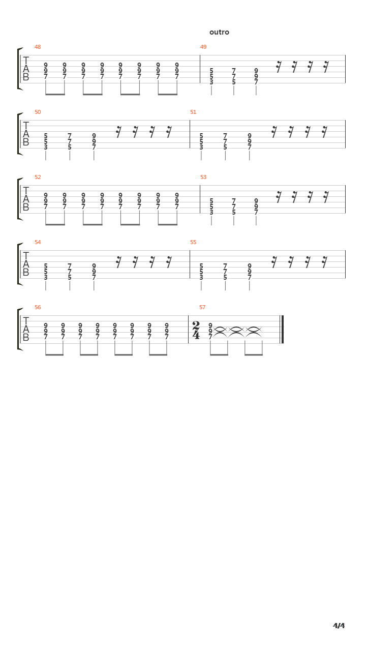 Jakes Song 1吉他谱