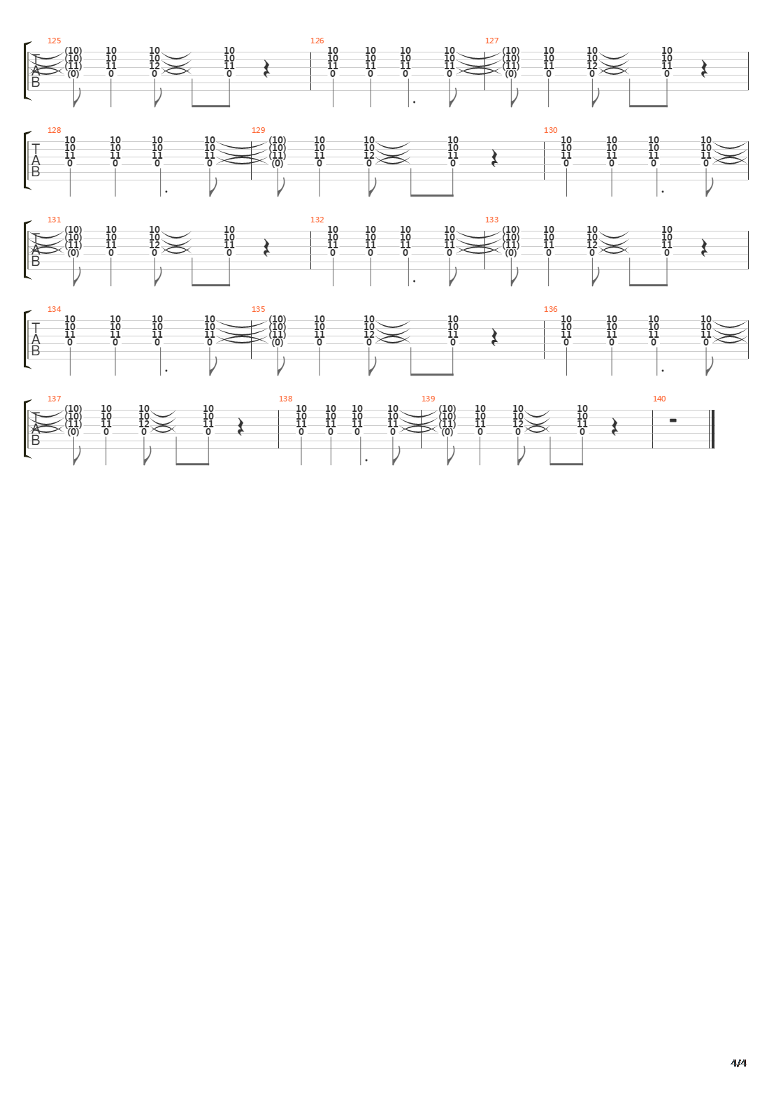 Town Called Malice吉他谱