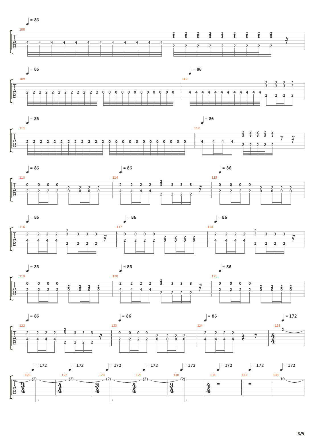 Son Et Lumiere And Inertiatic ESP吉他谱