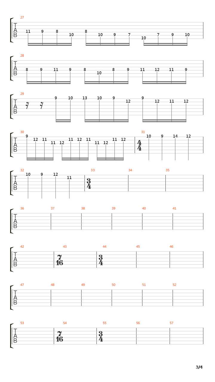 Tetragrammaton吉他谱