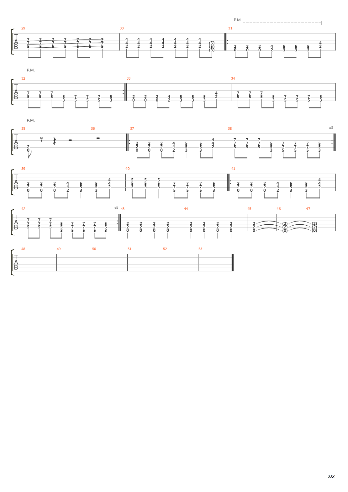 Head Around You吉他谱