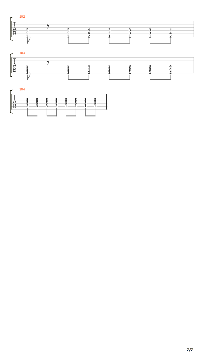 Sayonara吉他谱