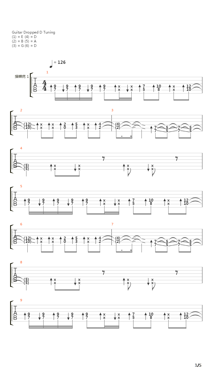 Carnival吉他谱