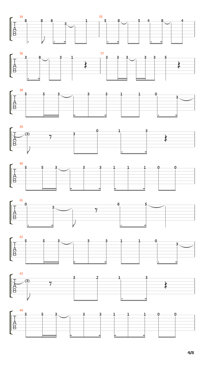 Acapella In Accapulco吉他谱