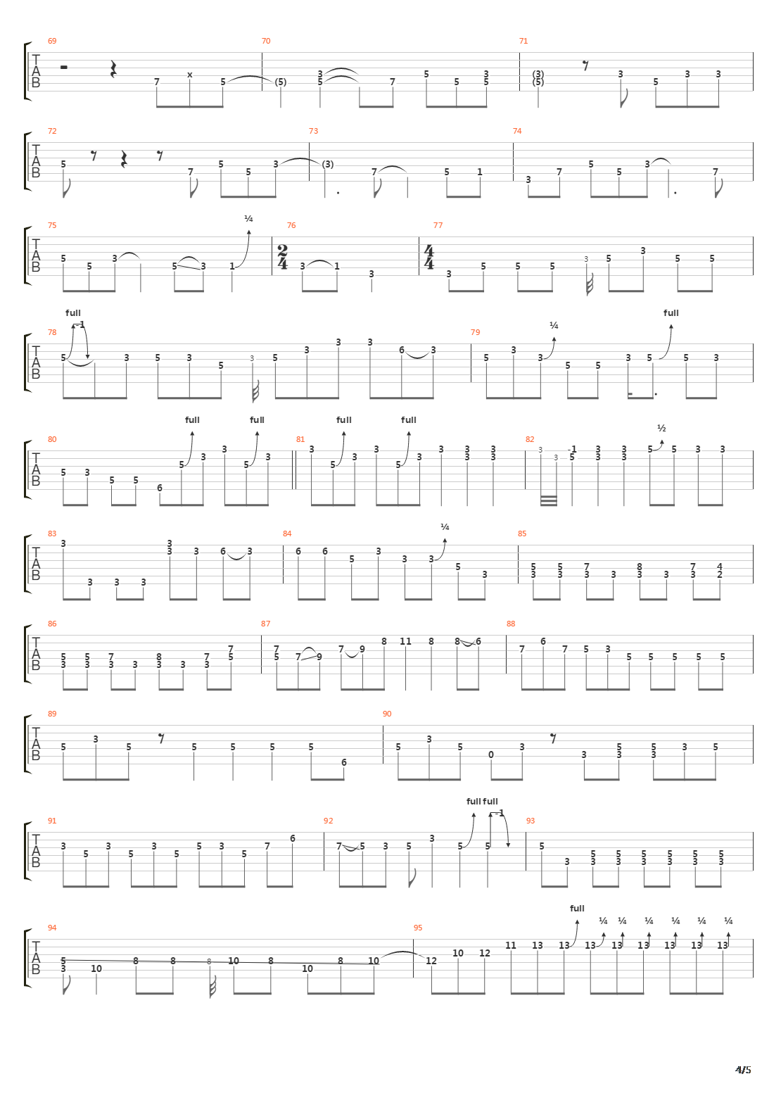 Black Limousine吉他谱