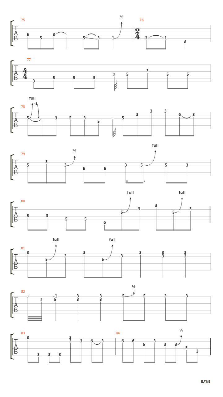 Black Limousine吉他谱