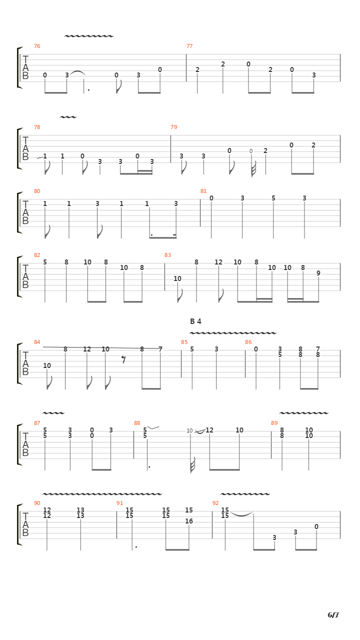 1861吉他谱