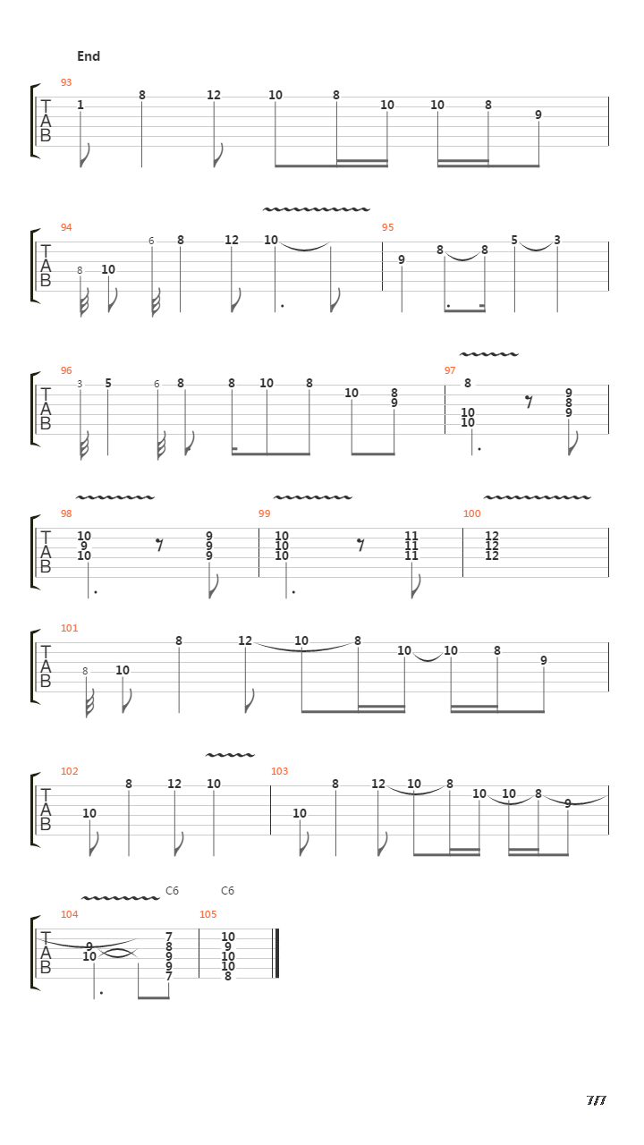 1861吉他谱