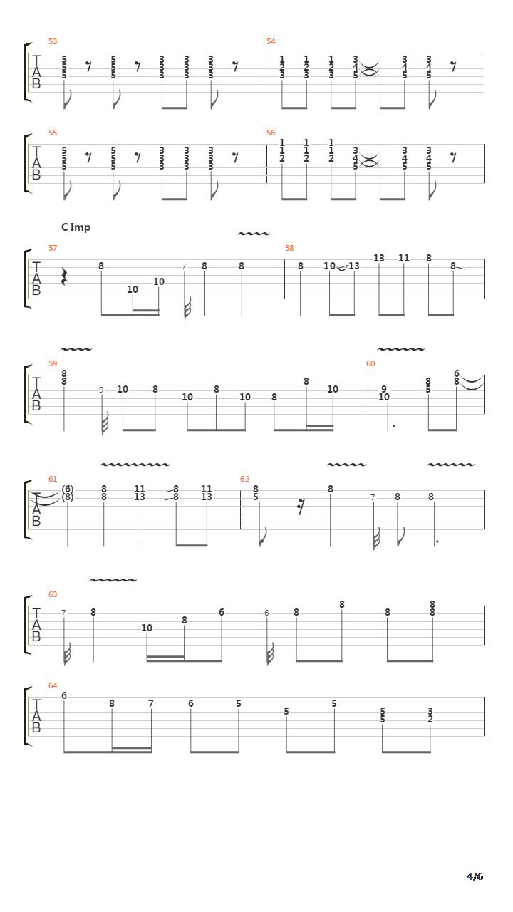 36-24-36吉他谱
