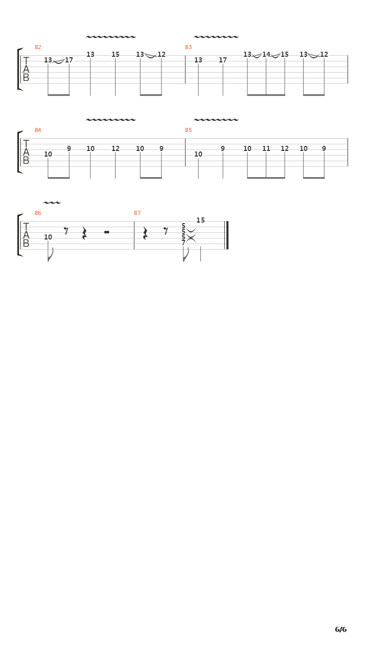36-24-36吉他谱