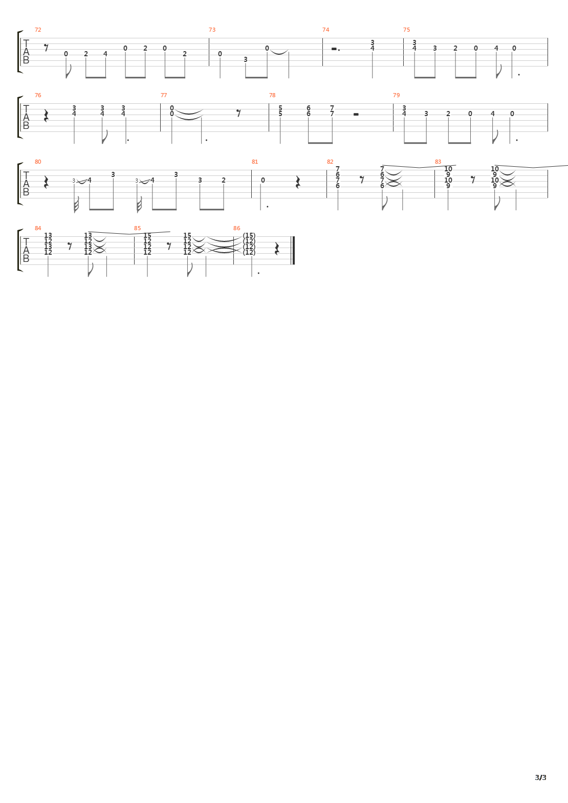 Chattanooga Choo Choo吉他谱