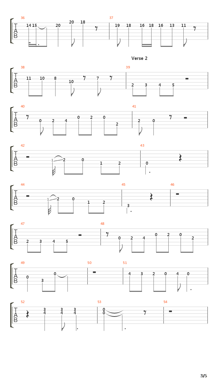 Chattanooga Choo Choo吉他谱