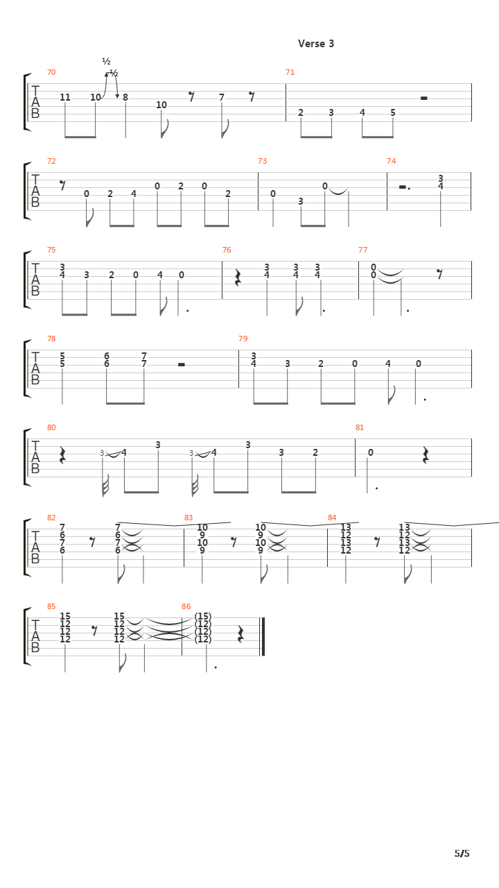 Chattanooga Choo Choo吉他谱