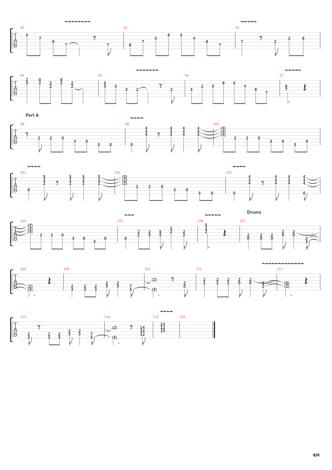 Main Theme吉他谱