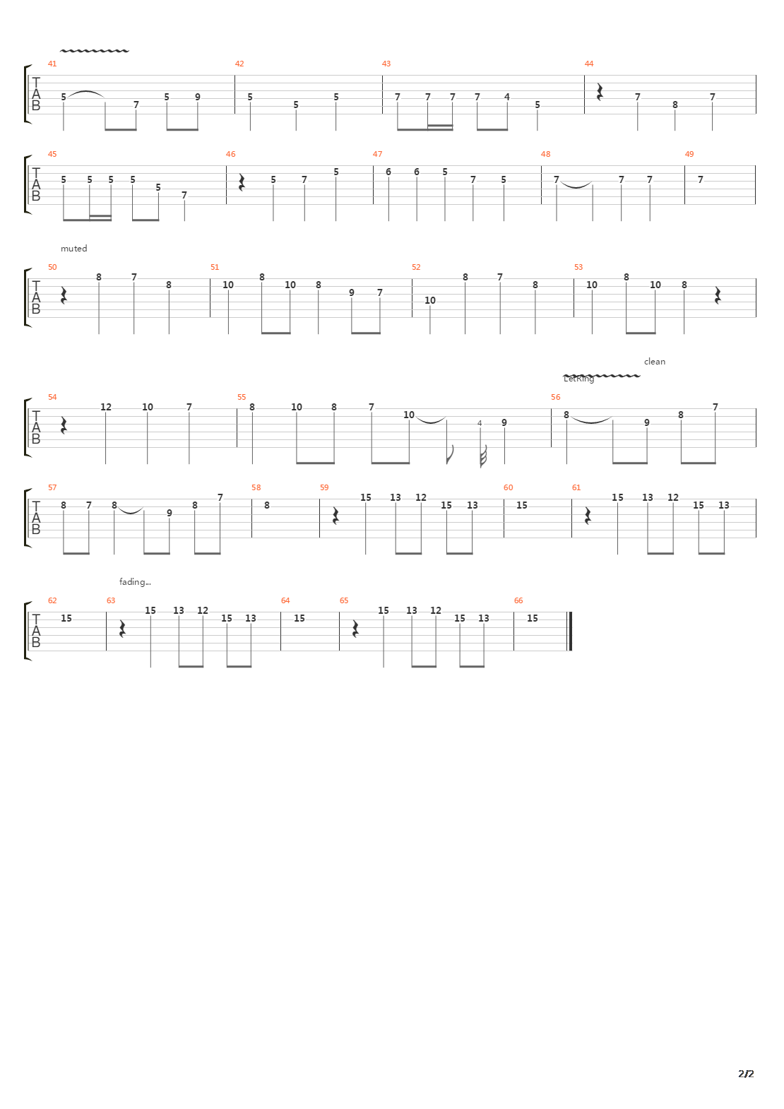 Wonderful Land吉他谱