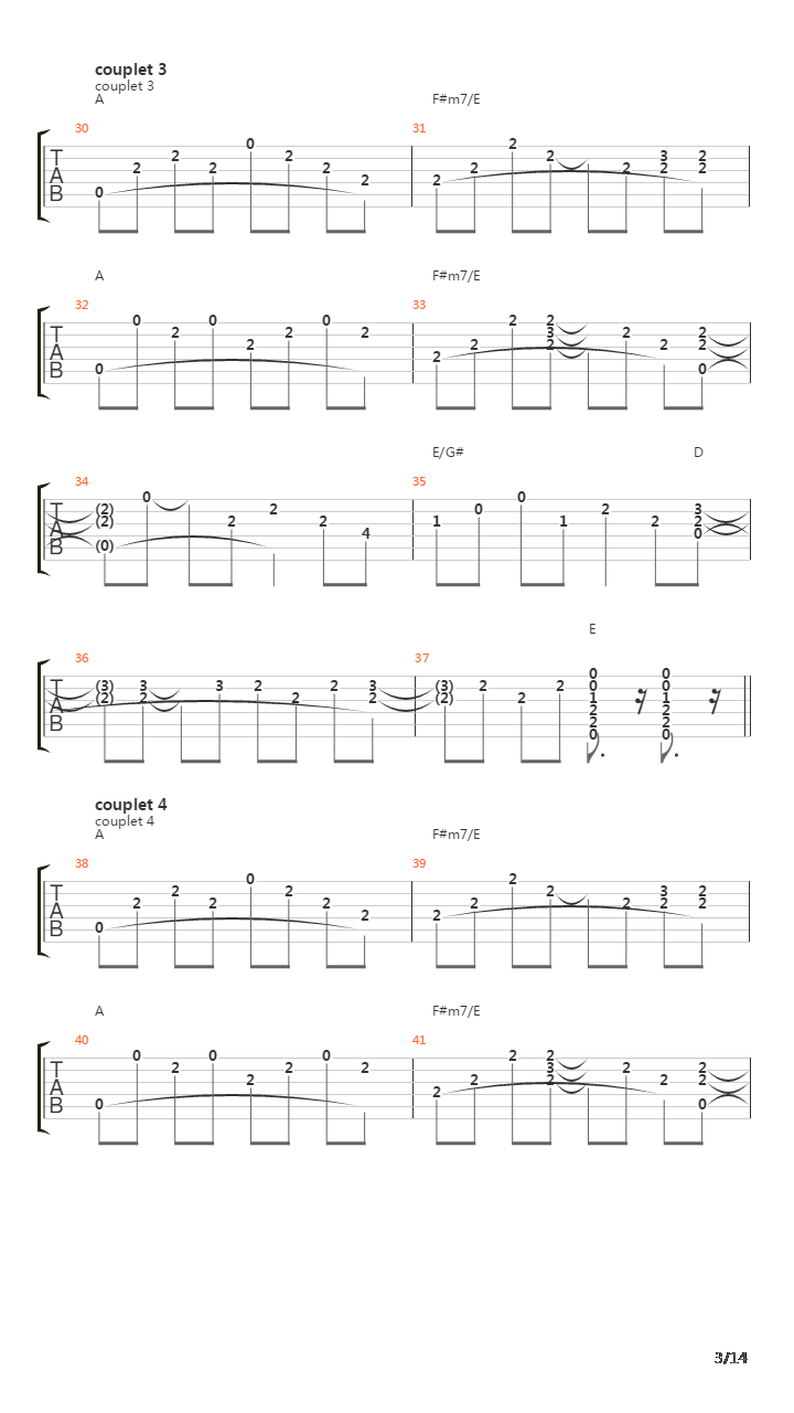 Reel Around The Fountain吉他谱