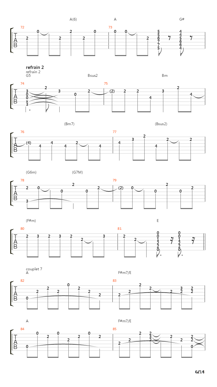 Reel Around The Fountain吉他谱