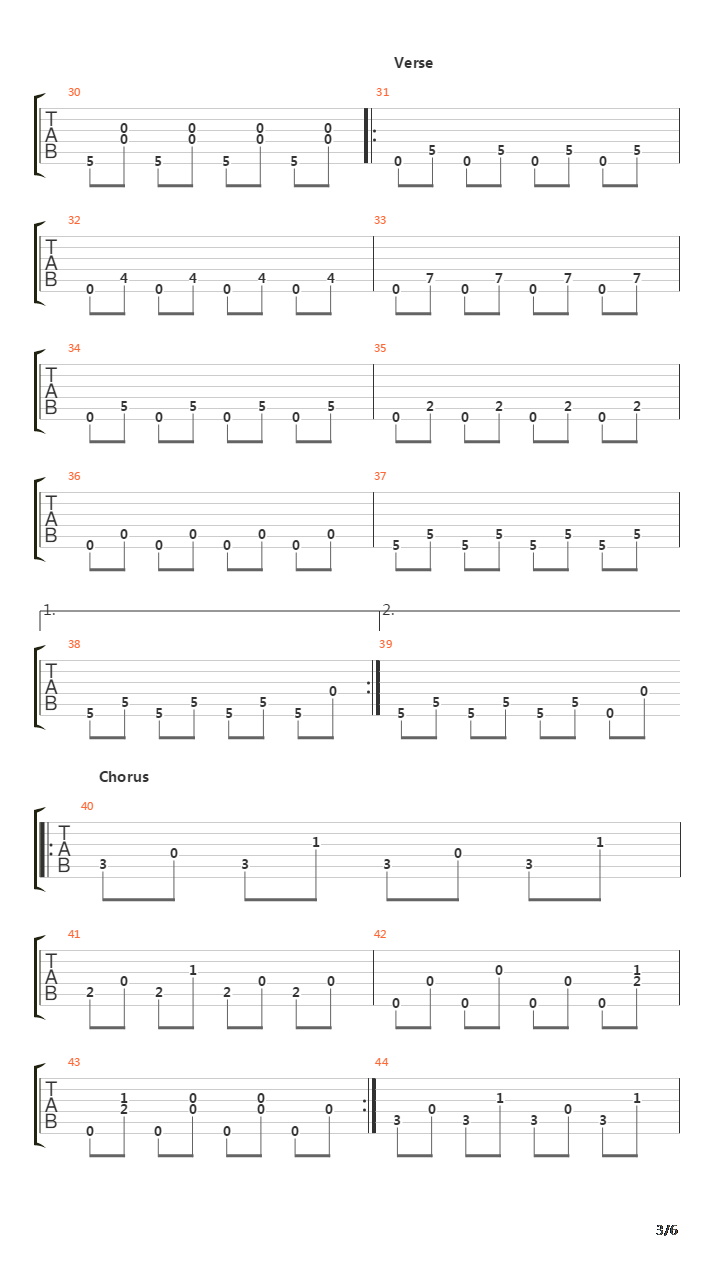 Mexico吉他谱