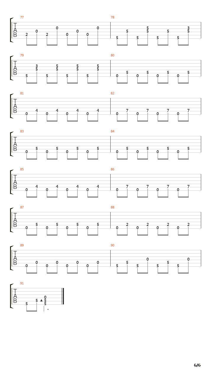 Mexico吉他谱