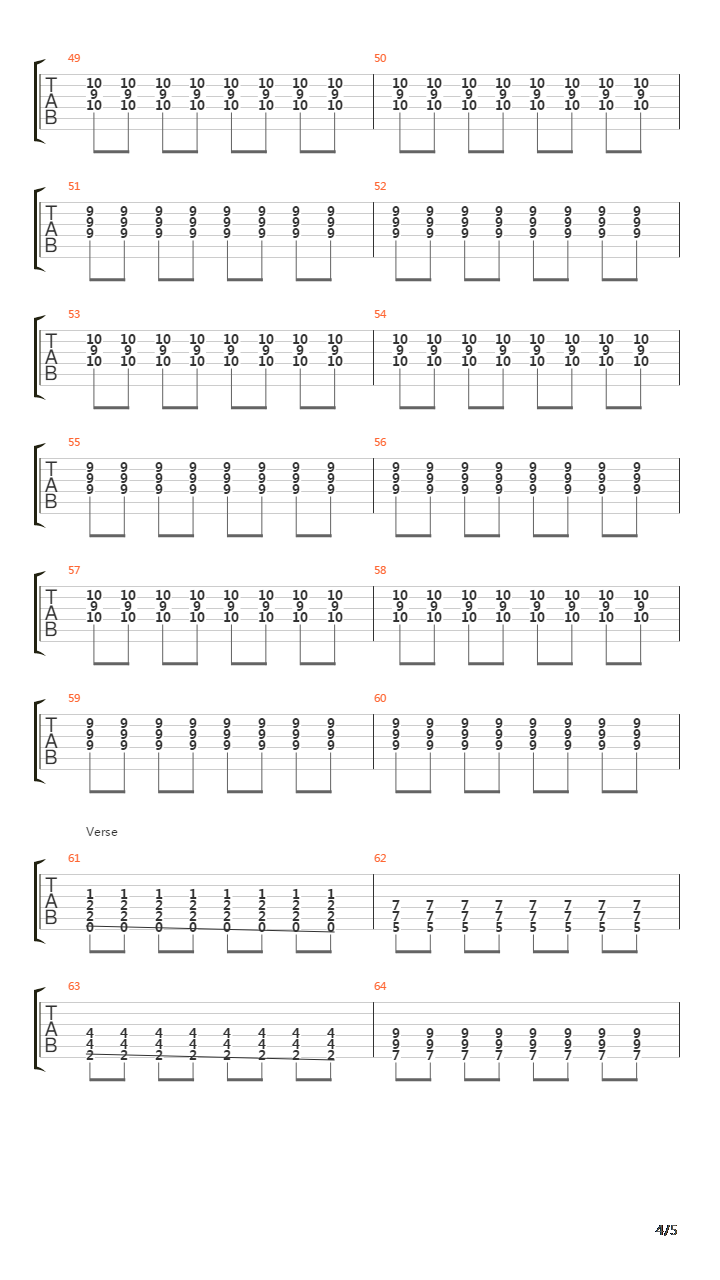 12 51吉他谱