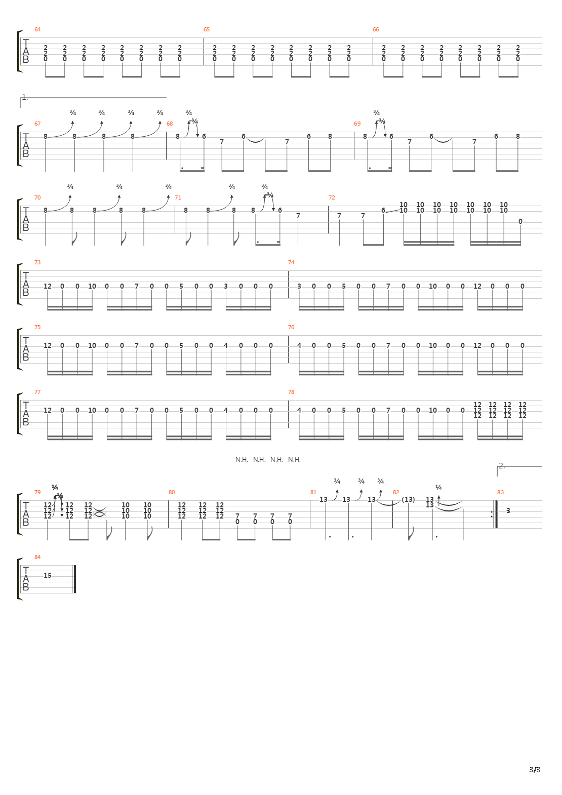 The Modern Age吉他谱