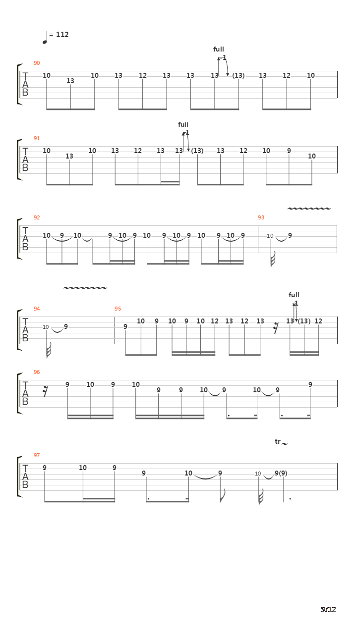 The River吉他谱