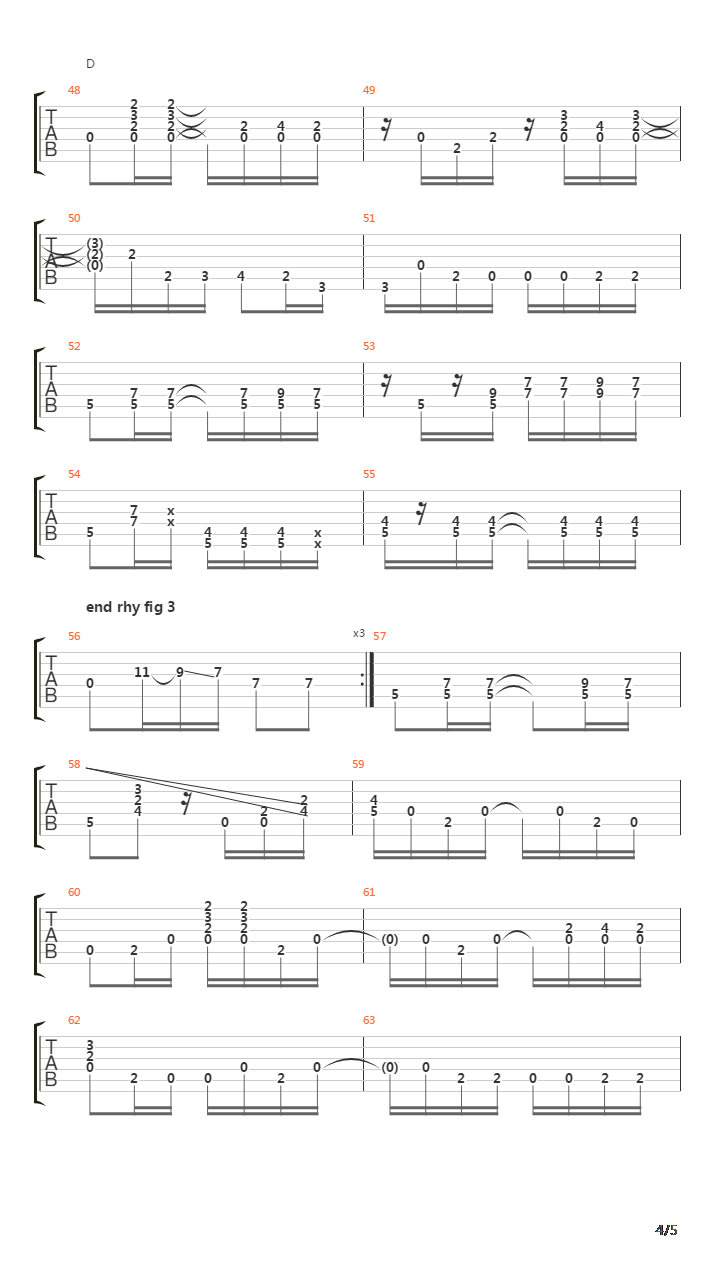 End of the Line吉他谱