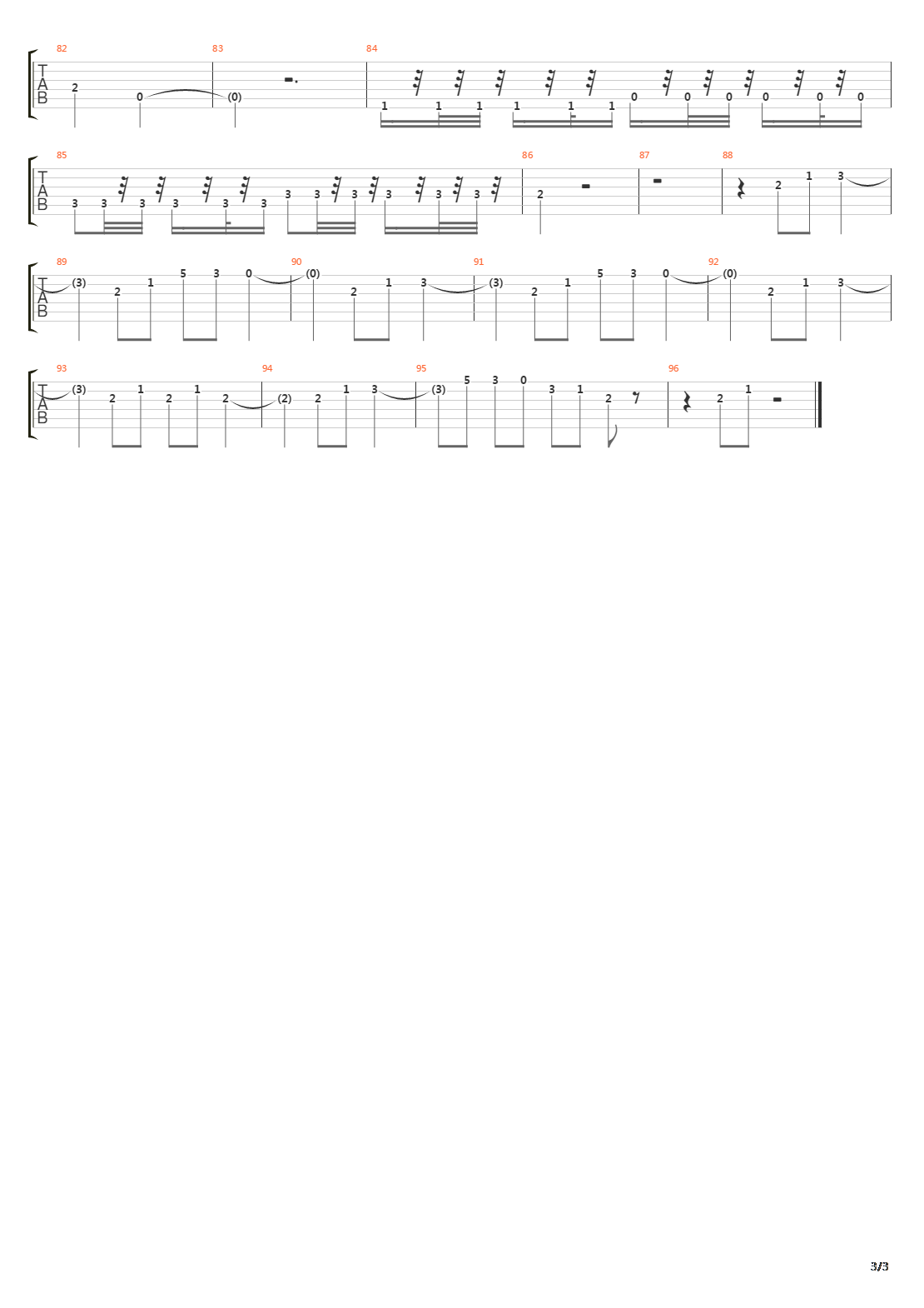 Apache吉他谱